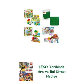 Lego 10441 + 10460 + 10440 + 10458 Duplo Seti 497