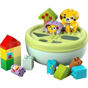 Lego 10441 2 Adet Duplo İlk Şekil Ayırıcı: Köpek Evi