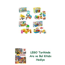 Lego 10443 + 10439 + 10457 + 10432 Duplo Seti 463