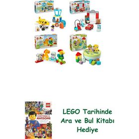 Lego 10443 + 10456 + 10412 + 10441 Duplo Seti 558