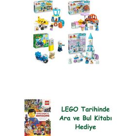 Lego 10443 + 10458 + 10967 + 10455 Duplo Seti 502