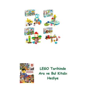 Lego 10443 + 10989 + 10431 + 10941 Duplo Seti 597