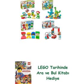 Lego 10444 + 10451 + 10415 + 10456 Duplo Seti 578