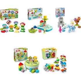 Lego 10444 + 10989 + 10418 + 10441 + 10439 Duplo Seti 615