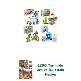 Lego 10445 + 10431 + 10446 + 10413 Duplo Seti 470