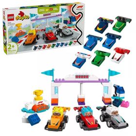Lego 10445 Duplo 70 Parça F1 Takımı Yarış Arabaları ve Sürücüler