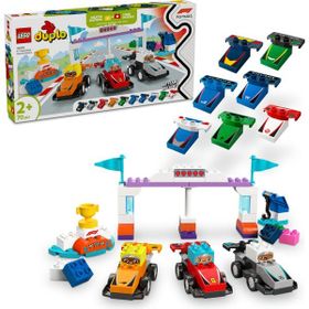 Lego 10445 Duplo F1 Team Racing Cars and Drivers