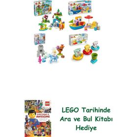 Lego 10446 + 10432 + 10418 + 10965 Duplo Seti 465