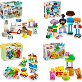 Lego 10447 + 10423 + 10439 + 10457 Duplo Seti 570