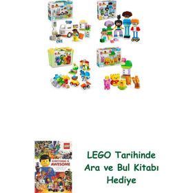 Lego 10447 + 10423 + 10439 + 10457 Duplo Seti 570
