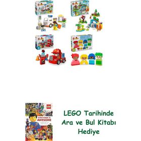 Lego 10447 + 10446 + 10417 + 10415 Duplo Seti 490