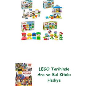 Lego 10447 + 10449 + 10415 + 10444 Duplo Seti 538