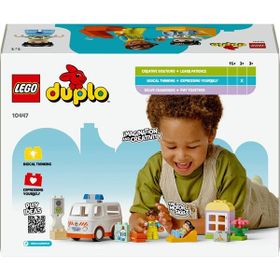 Lego 10447 5 Adet Ambulans ve Sürücü