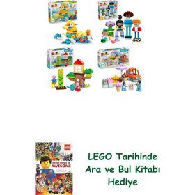 Lego 10448 + 10423 + 10431 + 10458 Duplo Seti 475