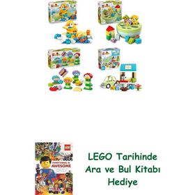 Lego 10448 + 10441 + 10444 + 10986 Duplo Seti 599