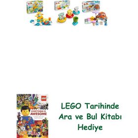 Lego 10448 + 10965 + 10458 Duplo Seti 250