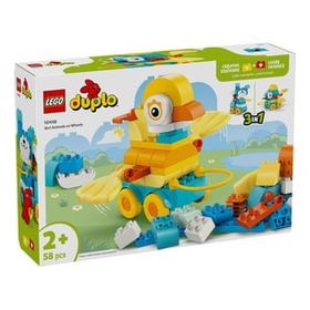 Lego 10448 58 Parça Duplo Kasabası 3’ü 1 Arada Tekerlekli Hayvanlar