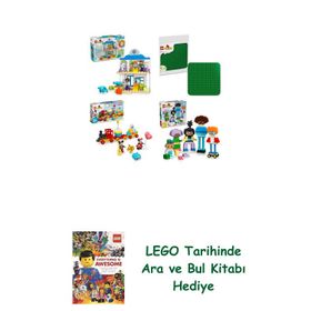 Lego 10449 + 10460 + 10941 + 10423 Duplo Seti 451