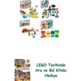 Lego 10450 + 10423 + 10941 + 10415 Duplo Seti 491