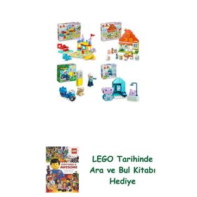 Lego 10450 + 10459 + 10967 + 10413 Duplo Seti 482
