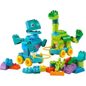 Lego 10451 103 Parça Duplo Kasabası 3’ü 1 Arada Tekerlekli Dinozorlar
