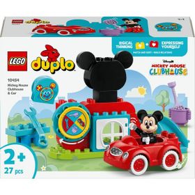 Lego 10454 Duplo 27 Parça Disney Mickey Fare'nin Kulüp Evi ve Arabası