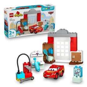 Lego 10456 Duplo Disney McQueen'in Doc'un Garajını Ziyareti