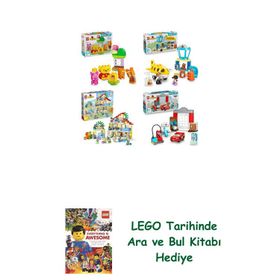 Lego 10457 + 10443 + 10994 + 10456 Duplo Seti 518