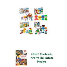 Lego 10458 + 10415 + 10412 + 10423 Duplo Seti 467