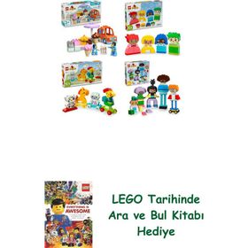 Lego 10458 + 10415 + 10412 + 10423 Duplo Seti 467