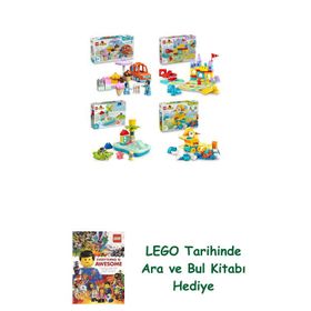 Lego 10458 + 10450 + 10989 + 10448 Duplo Seti 540