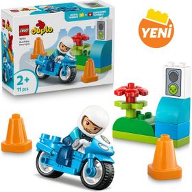 Lego 10471 Duplo Kasabası Mavi Polis Motosikleti
