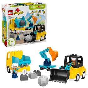 Lego 10475 Duplo Kasabası 3'ü 1 Arada İnşaat Araçları