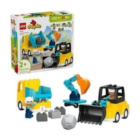 Lego 10475 Duplo Kasabası 3'ü 1 Arada İnşaat Araçları