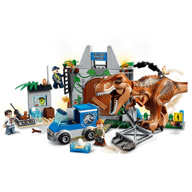 Lego 10758 Juniors Jurassic World T-Rex Kaçışı