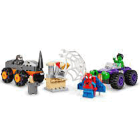 Lego 10782 Marvel Hulk Gergedan Kamyona Karşı