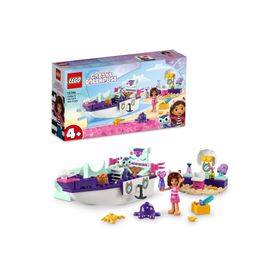 Lego 10786 Gabbys Dollhouse Gabby ve Süslü Kedinin Gemisi ve Spa 88 Parça Yapım Seti