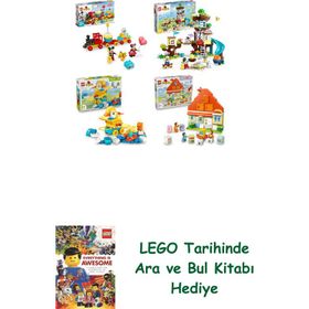 Lego 10941 + 10993 + 10448 + 10459 Duplo Seti 600
