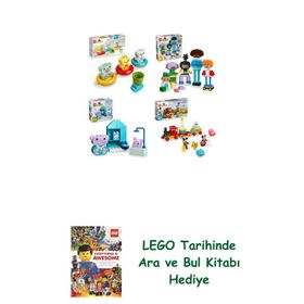Lego 10965 + 10423 + 10413 + 10941 Duplo Seti 580