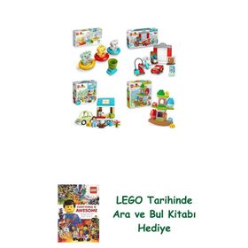 Lego 10965 + 10456 + 10986 + 10440 Duplo Seti 586