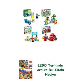 Lego 10967 + 10446 + 10986 + 10417 Duplo Seti 447