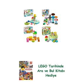 Lego 10989 + 10423 + 10457 + 10441 Duplo Seti 598