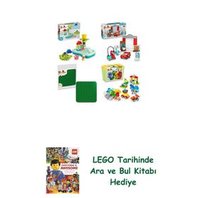 Lego 10989 + 10456 + 10460 + 10439 Duplo Seti 595