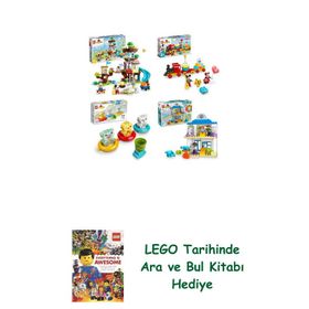 Lego 10993 + 10941 + 10965 + 10449 Duplo Seti 576