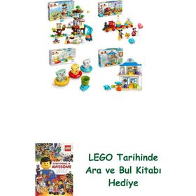 Lego 10993 + 10941 + 10965 + 10449 Duplo Seti 576