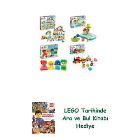 Lego 10994 + 10989 + 10415 + 10941 Duplo Seti 401