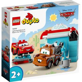Lego 10996 Duplo Şimşek McQueen ve Mater'in Oto Yıkama Eğlencesi 2+ Yaş 29 Parça