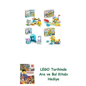 Lego 10997 + 10450 + 10413 + 10448 Duplo Seti 545