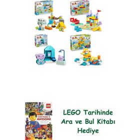 Lego 10997 + 10450 + 10413 + 10448 Duplo Seti 545