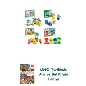 Lego 10997 + 10967 + 10457 + 10415 Duplo Seti 479